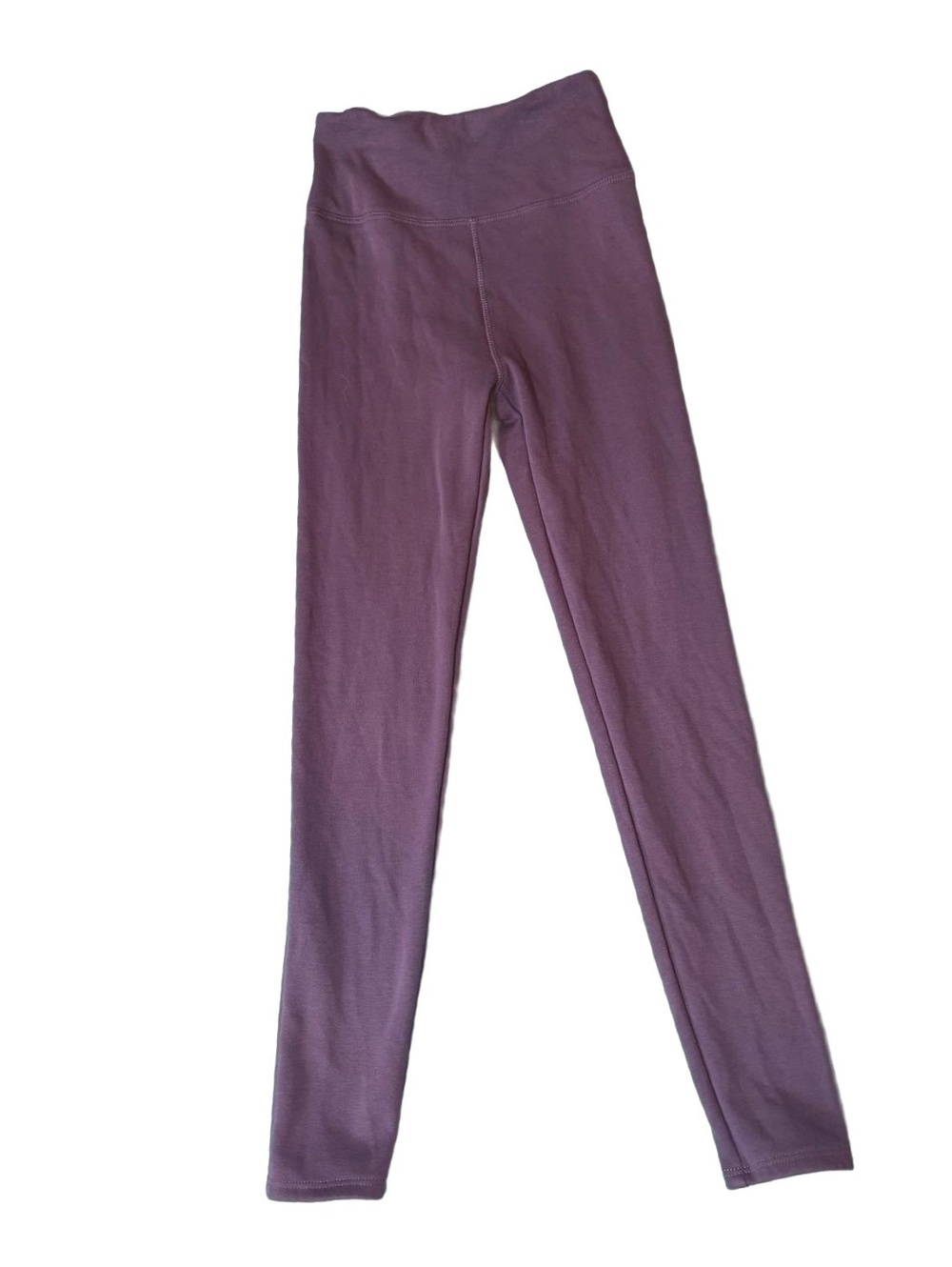 Tuff Athletics Girls Fleece Lined Leggings navy/gray Girls Size M 10/12